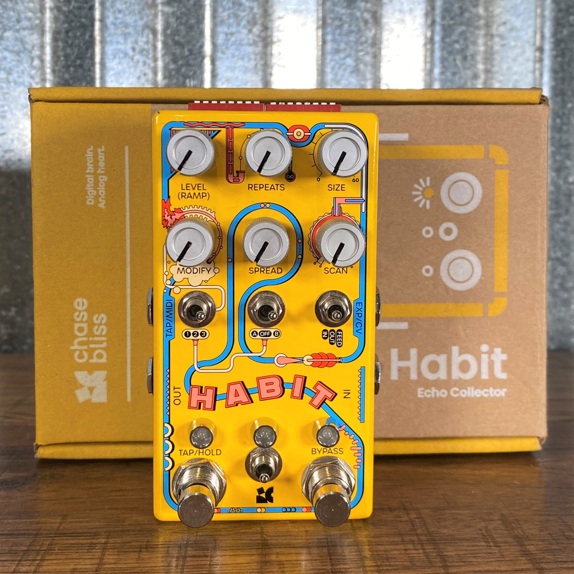 Chase Bliss Audio Habit Echo Collector Delay Guitar Effect