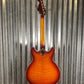 Hagstrom VIK67-G-VSB '67 Viking II Semi Hollow Vintage Sunburst Guitar #0141