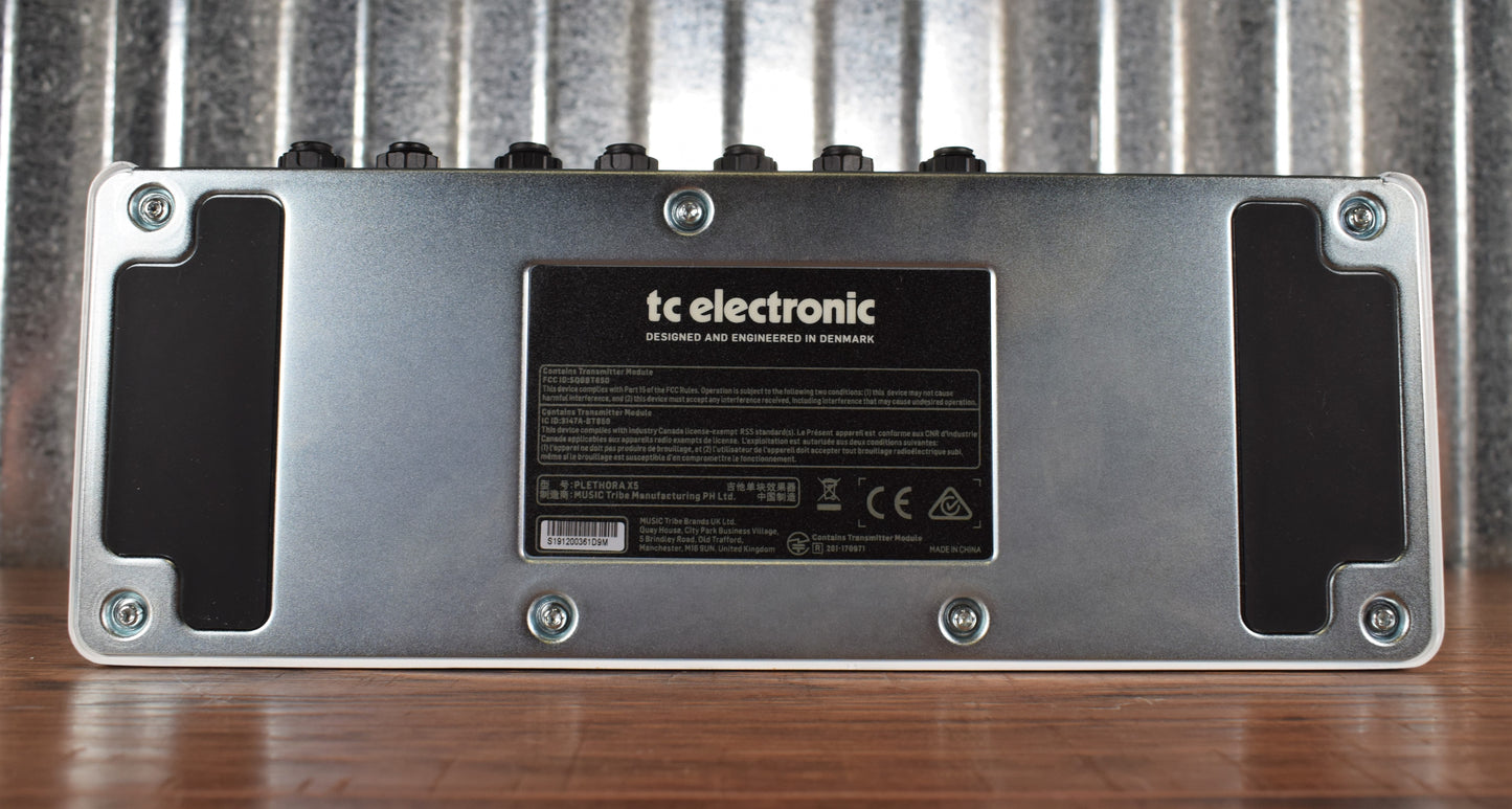TC Electronic Plethora X5 Tone Print Pedal Board Guitar Bass Multi Effect Pedal