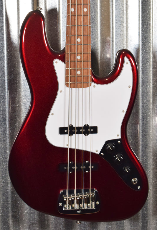 G&L USA Fullerton Standard JB Jazz Bass Ruby Red Metallic & Bag #1272