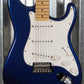 Fender MIM 2007 Standard Stratocaster Electron Blue Guitar & Case #5517 Used