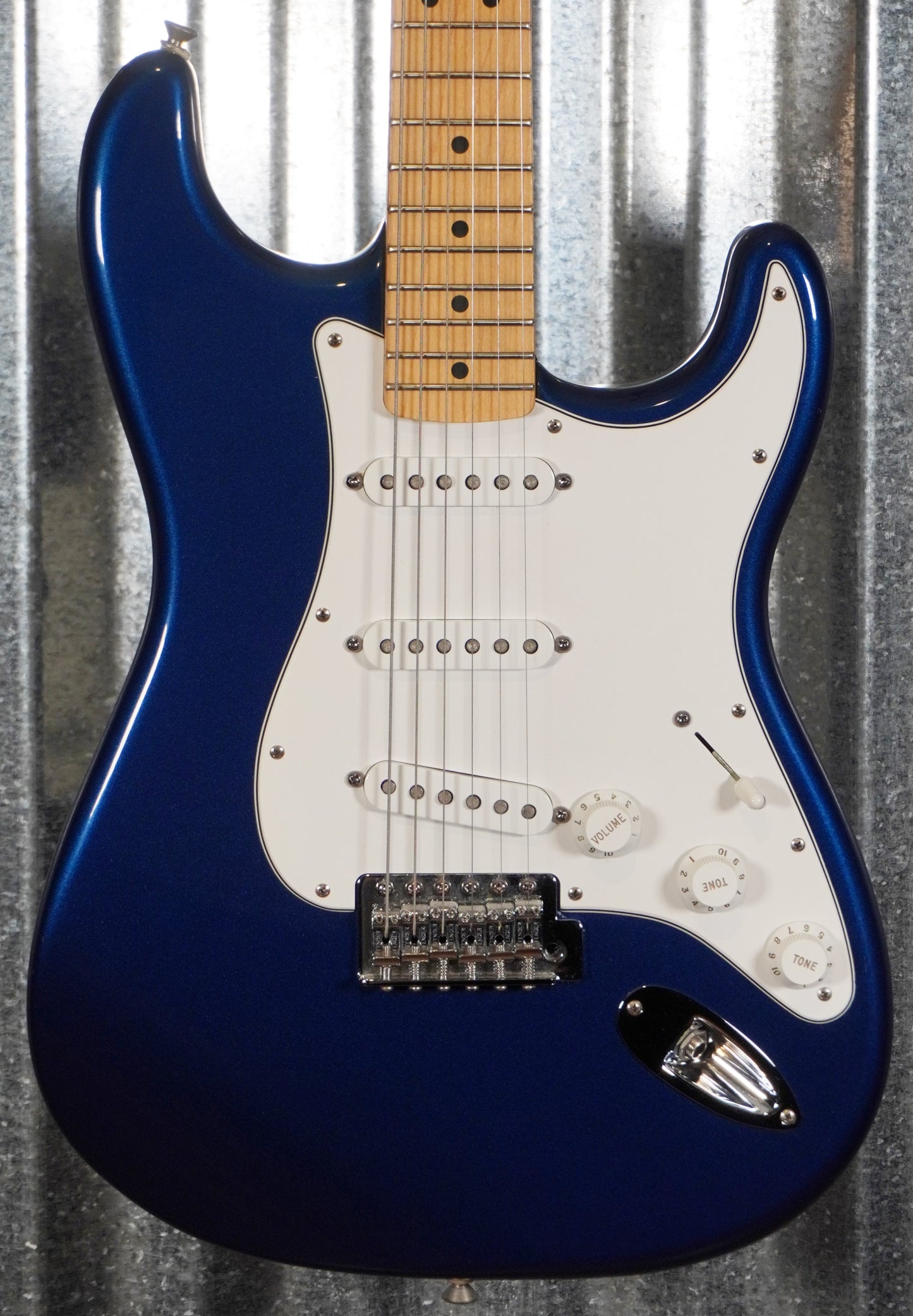 Fender MIM 2007 Standard Stratocaster Electron Blue Guitar & Case #5517 Used