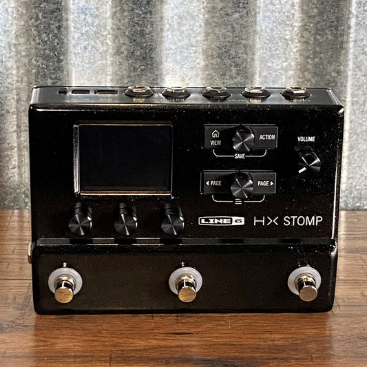 Line 6 HX Stomp Multi Effect Modeling Guitar Bass Effect Pedal Used