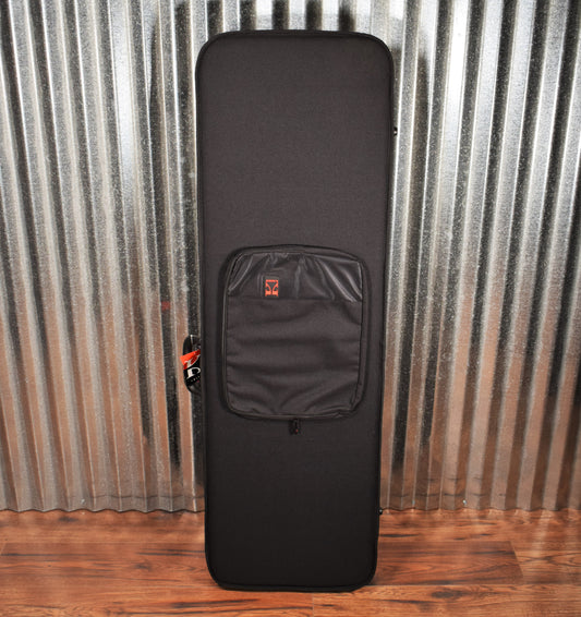 Kaces KPG-208 Xpress Series Boutique Style Polyfoam Black Bass Soft Side Case