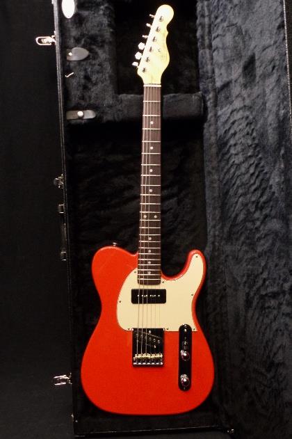 G&L USA ASAT Classic Bluesboy 90 Fullerton Red & Case NOS #5618