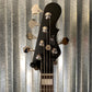 G&L USA Kiloton 5 Jet Black Frost 5 String Bass Rosewood Satin Neck & Case #7001 NOS