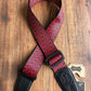 Levy's MPLL-006 2" Adjustable Poly Sublimation Guitar & Bass Strap Red