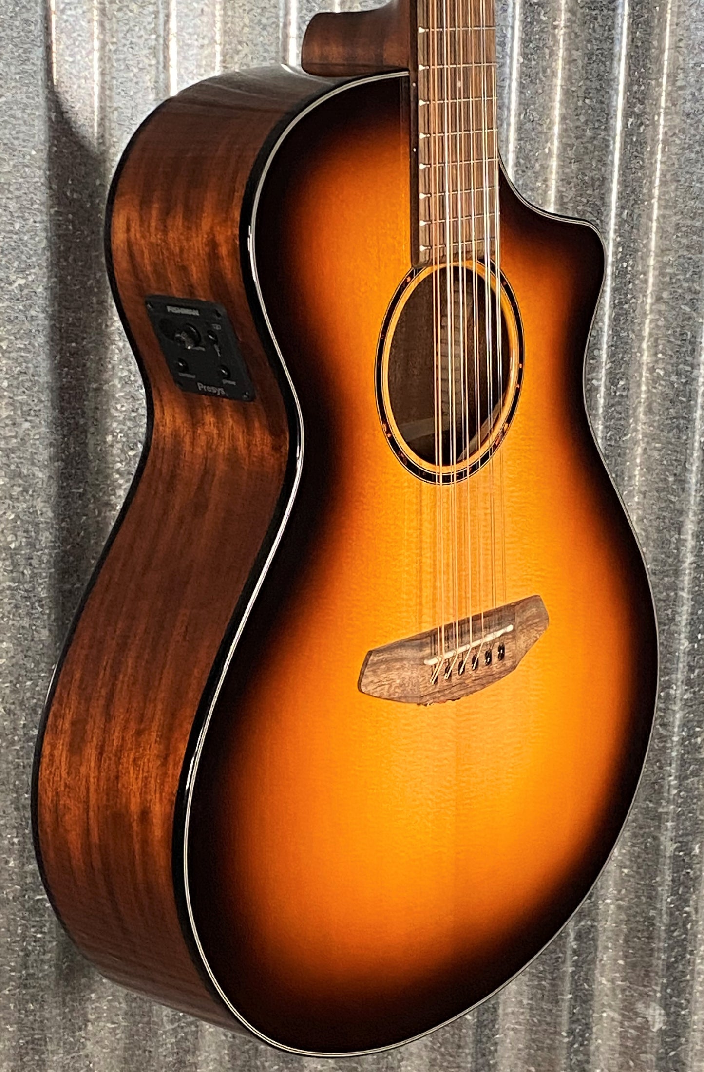 Breedlove Discovery S Concert CE 12 String Edgeburst Sitka Acoustic Electric Guitar #2360