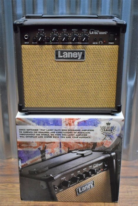 Laney LA15C 15 Watts 1 Channel 1x5" Acoustic Guitar Combo Amplifier