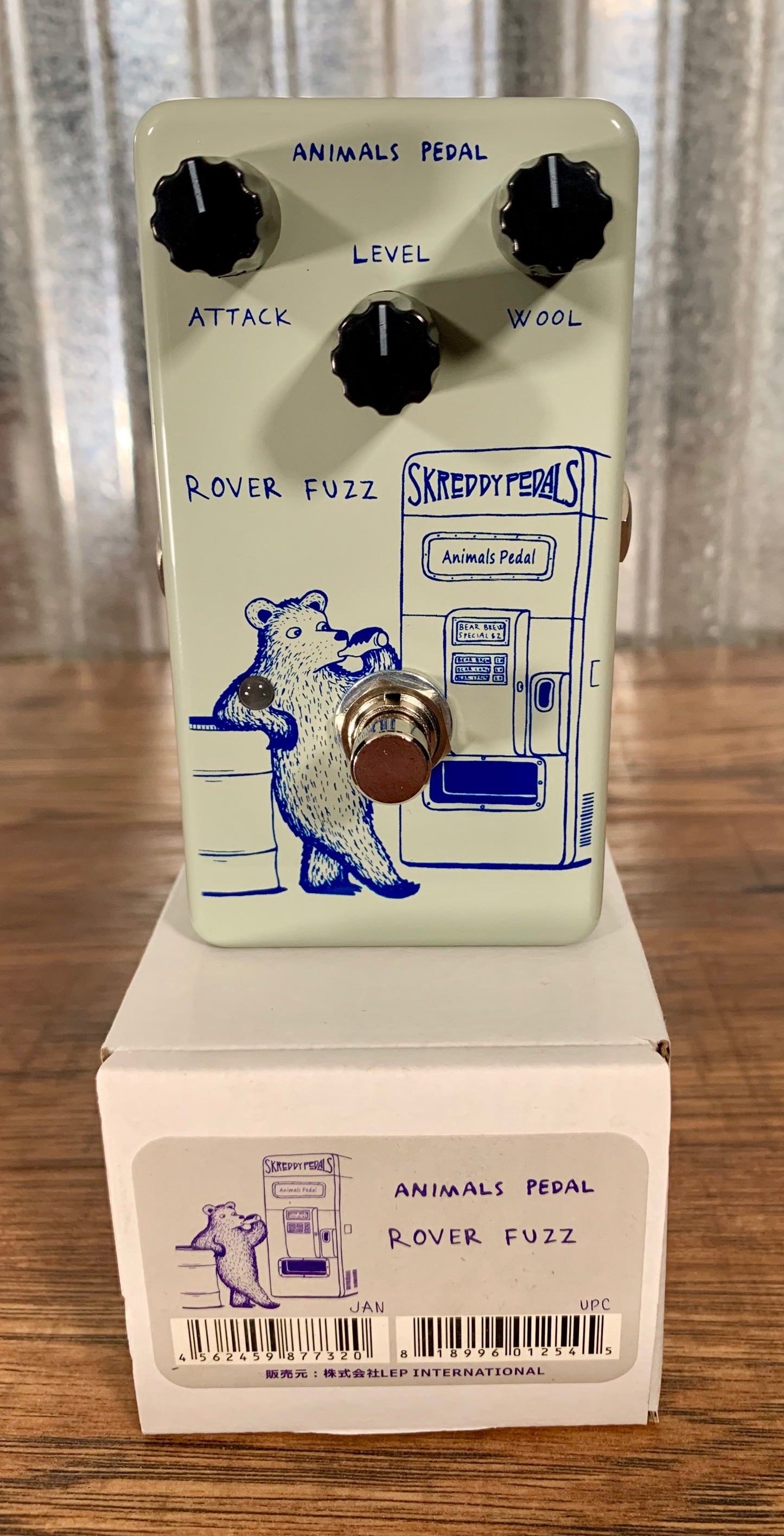 Animals Pedals Rover Fuzz Guitar Effect Pedal Designed by Skeddy Pedals