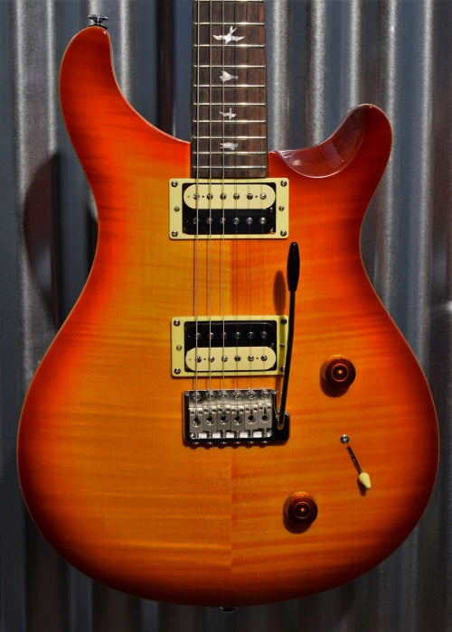 PRS Paul Reed Smith SE Custom 22 Vintage Sunburst Tremolo Guitar & Gig Bag #9218