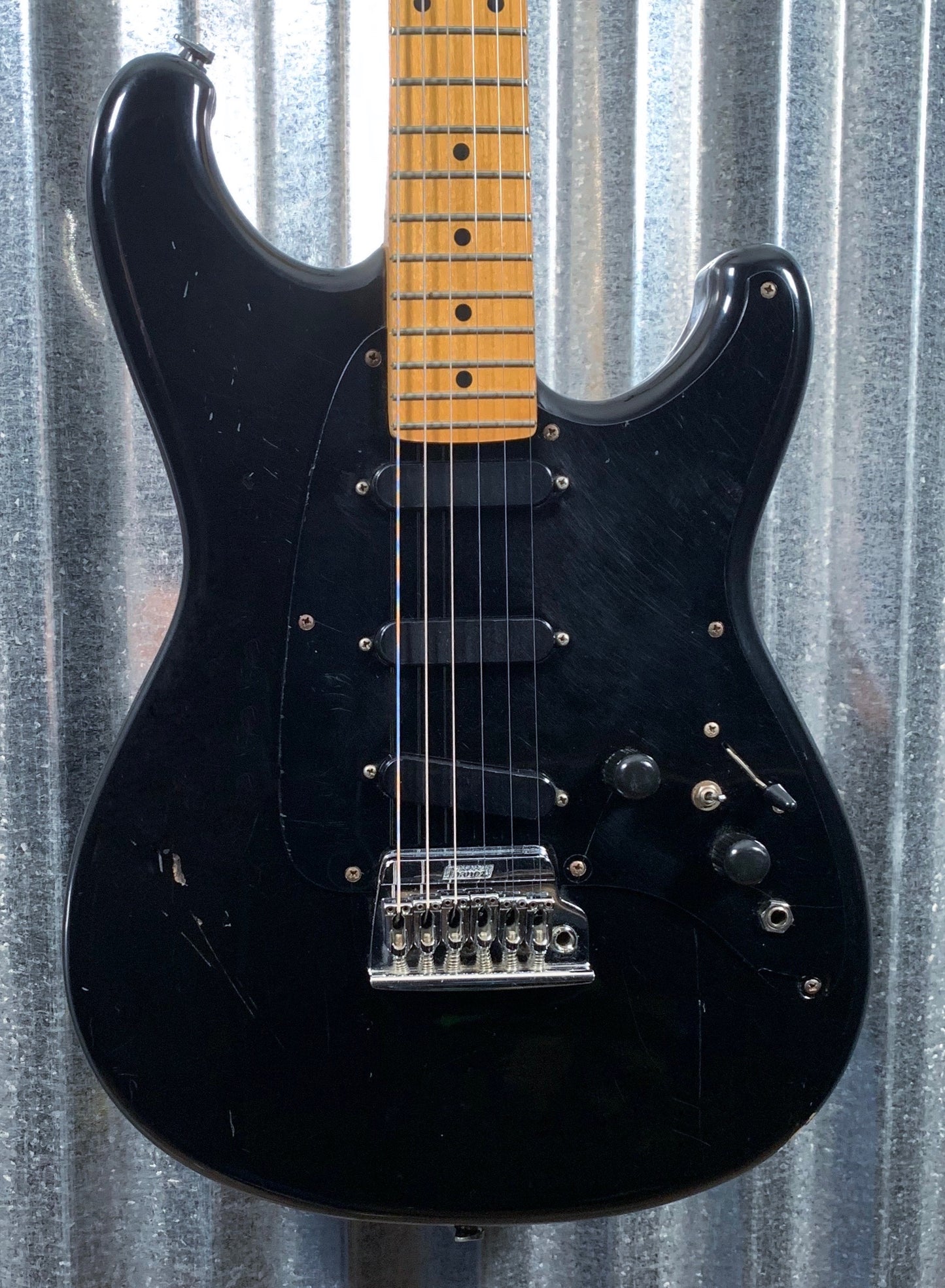 Ibanez Roadstar II RG135BK Black SSS Strat Tremolo Guitar & Bag Japan 1984 #1741 Used