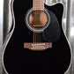 Takamine EF381SC-12 String Black Acoustic Electric Guitar & Case #0218