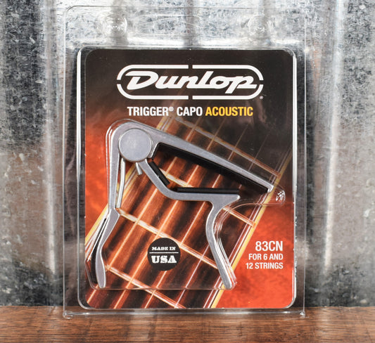 Dunlop Trigger 83CN Acoustic Guitar Capo Curved Nickel