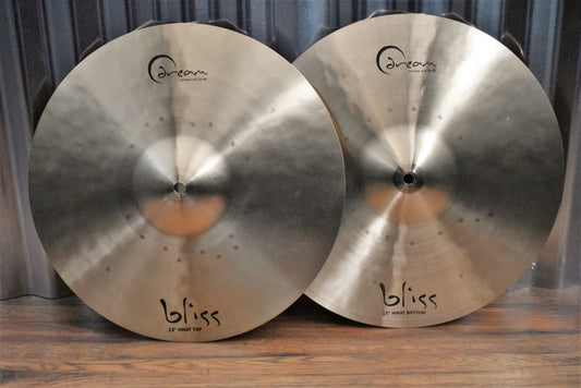 Dream Cymbals BHH15 Bliss Hand Forged & Hammered 15" Hi-Hat Set Demo