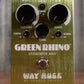 Dunlop Way Huge Electronics WHE207 Green Rhino MKIV Overdrive Guitar Effect Pedal