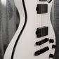 Washburn Parallaxe L20E White EMG Single Cut Guitar & Bag PXL20EWH #0529