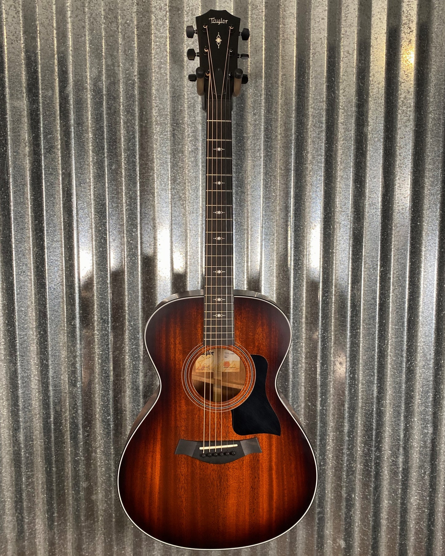 Taylor 322 Grand Concert Tropical Mahogany Edgeburst Acoustic Guitar & Case #0055 Used