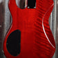 G&L Tribute ASAT Deluxe Carved Top Trans Red Guitar #9804 Demo