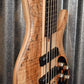 Cort Artisan A5 Plus SCMS Single Cut Multi Scale 5 String Bass Open Pore Natural & Case Blem #7710