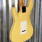 Musi Capricorn Classic HSS Stratocaster Matte Yellow Guitar #5010 Used