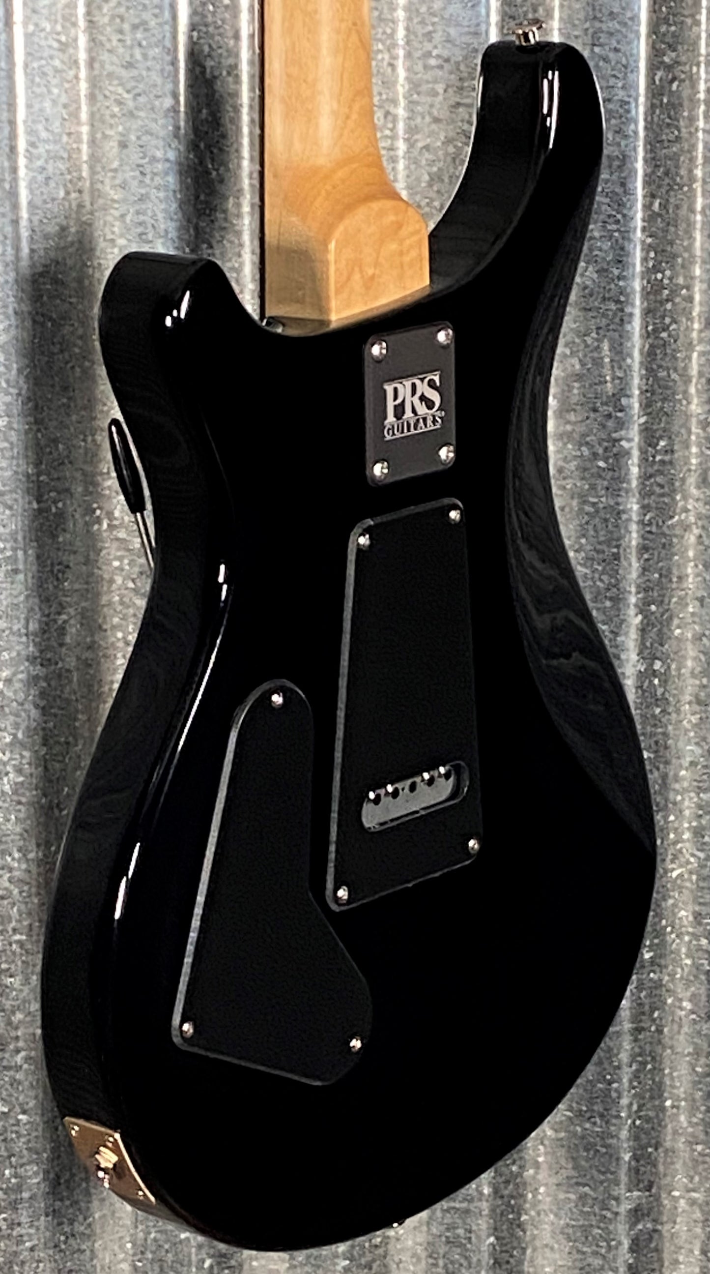 PRS Paul Reed Smith USA CE24 Semi Hollow Faded Whale Blue Black Wrap Burst Guitar & Bag #5811