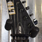 ESP LTD M-200FM See Thru Black Flame Top Guitar LM200FMSTBLK #0390