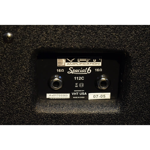 VHT Special 112C 12" Chromeback Closed Back Amp Extension Speaker Cabinet AV-SP-112VHT