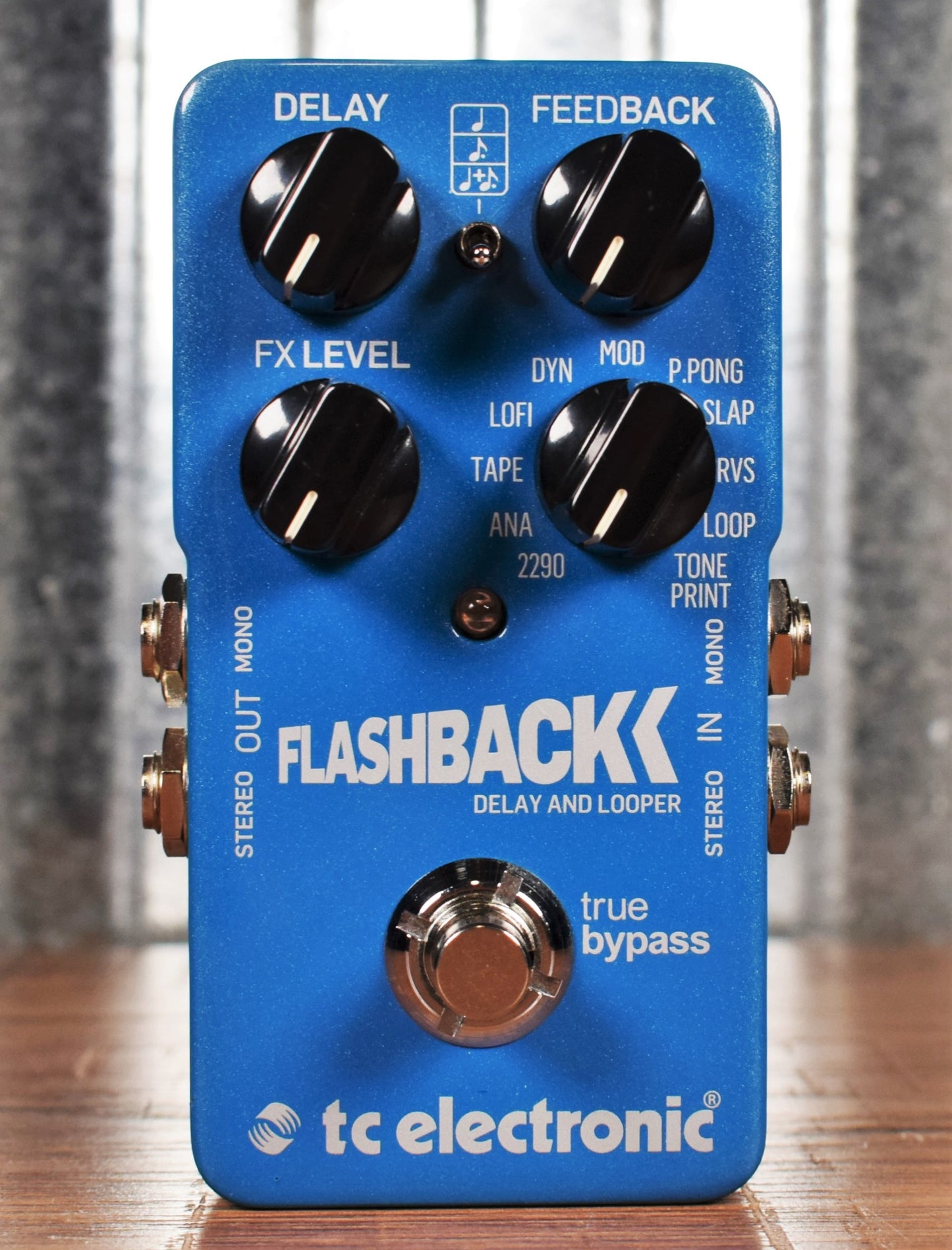 TC Electronic Flashback Delay and Looper Tone Print Guitar Effect Pedal Used
