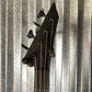 ESP LTD M-4 Black Metal Black Satin 4 String Bass LM4BKMBLKS #1895 B Stock