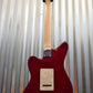 Eastwood Surfcaster Semi-Hollow Electric Guitar Flame Cherryburst & Case #1202