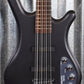 Warwick Rockbass Corvette Basic Satin Nirvana Black Active 8 String Bass & Bag #6420