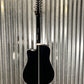 Takamine EF381SC12 Cutaway 12 String Acoustic Electric Guitar Black & Case Japan #0703