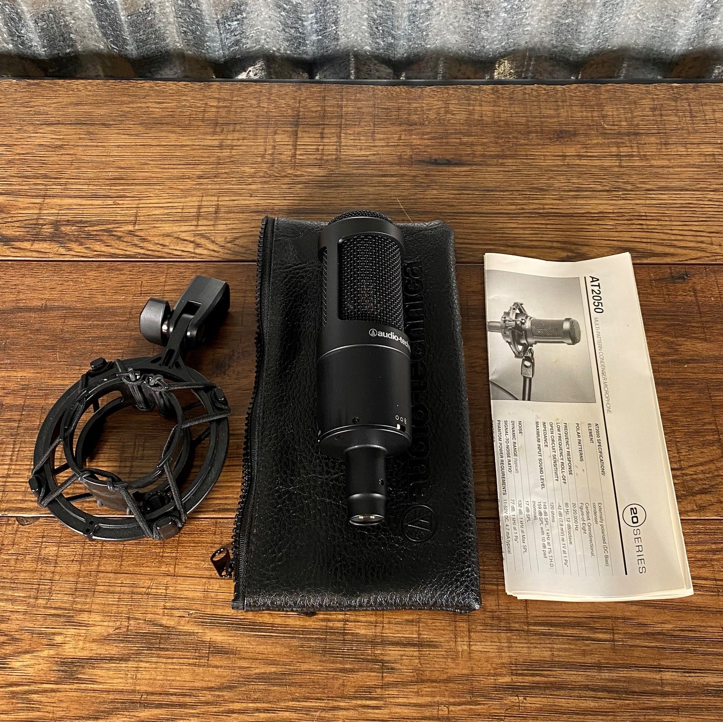 Audio Technica AT2050 Multi-pattern Condenser Microphone Used