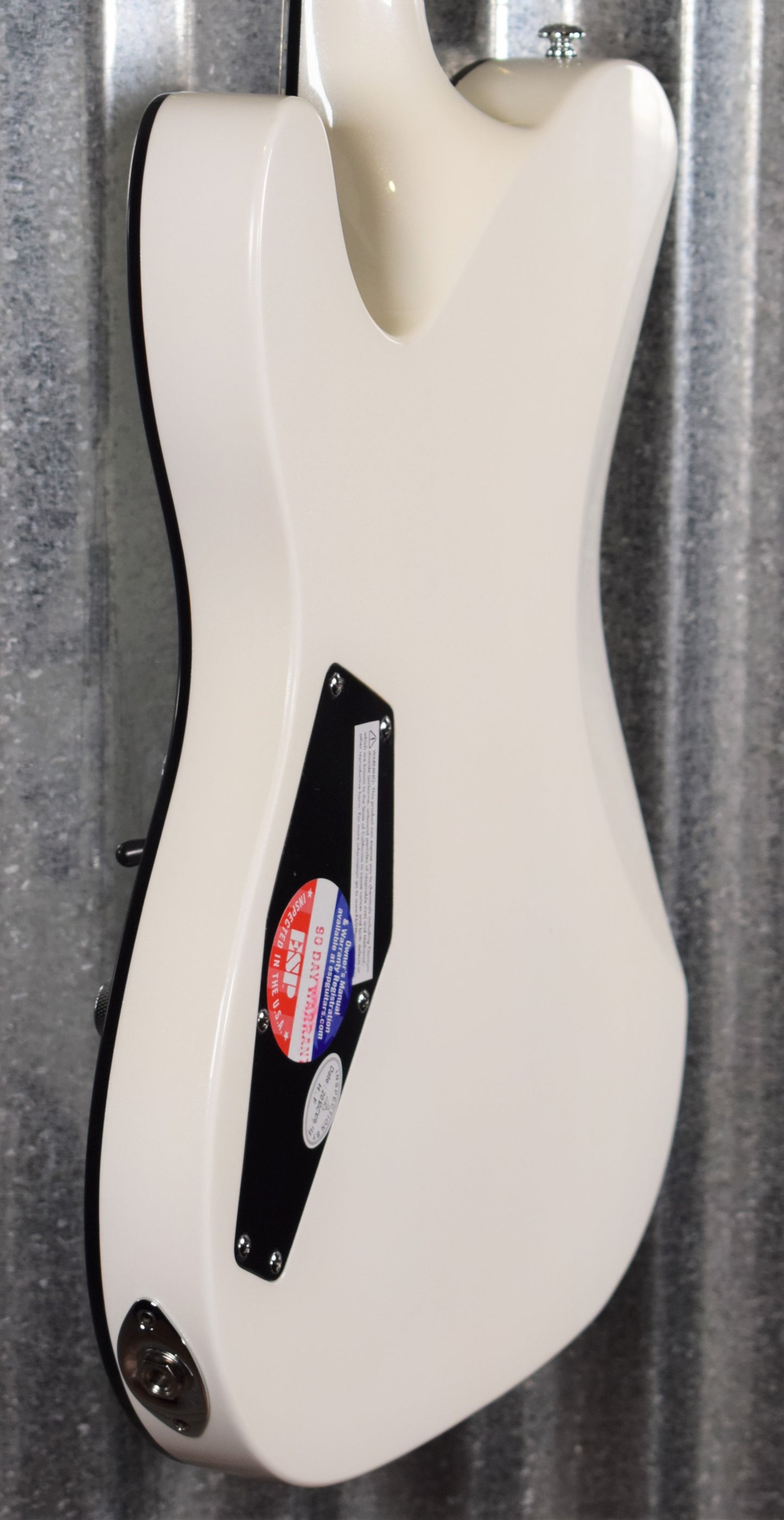 ESP LTD Eclipse 87' Custom NT Pearl White Seymour Duncan Guitar ECLIPSENT87PW #1002 Demo