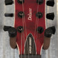 ESP LTD Viper-1000 Evertune See Thru Black Cherry Satin Guitar LVIPER1000ETQMSTBCS #1508