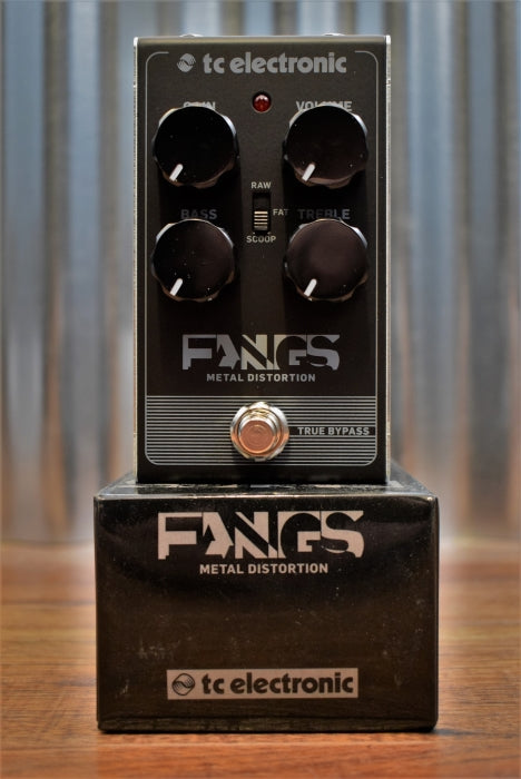 TC Electronic Fangs Metal Distortion Guitar Effect Pedal