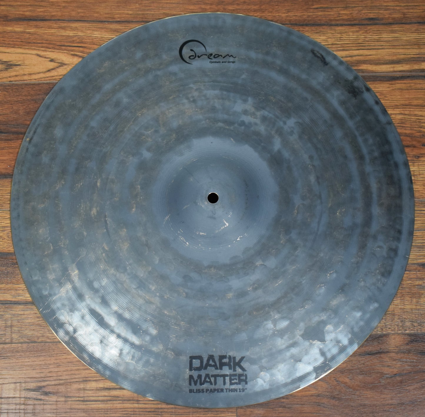Dream Cymbals DMBPT19 Dark Matter Bliss 19" Paper Thin Crash Cymbal Demo