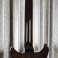 Hamer Archtop Flame Trans Black Double Cut Guitar SATF-TBK #0208