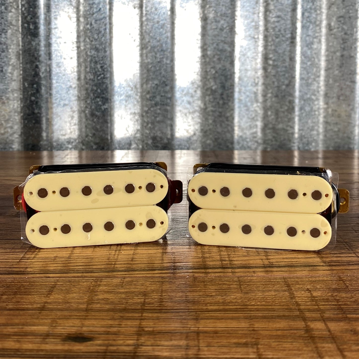 Guitar Project Parts Humbucker Pickup Set Cream