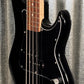 G&L USA LB-100 4 String Bass Jet Black & Case LB100 #6296