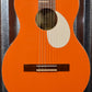 Ortega RGA-ORG Gaucho Acoustic Nylon String Parlor Orange Guitar & Bag #0039