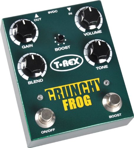 T-Rex Engineering Crunchy Frog Classic Overdrive with Boost Guitar Effects Pedal