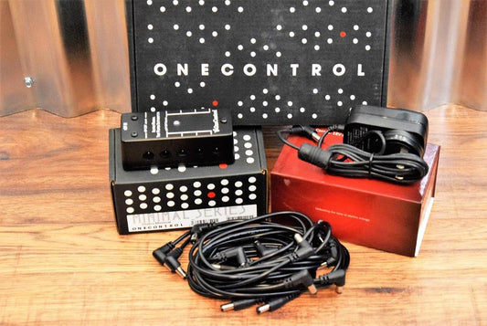 One Control Distro Minimal Black Pack Power Supply Distribution & Cables