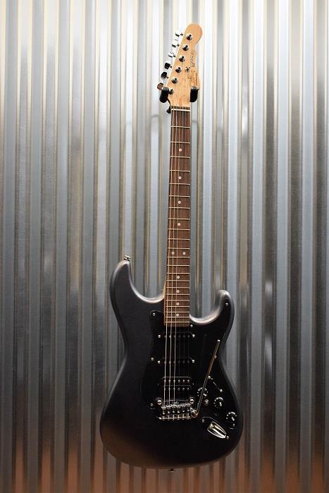 G&L Guitars USA Legacy HSS Graphite Metallic Frost Electric Guitar & Case #8821