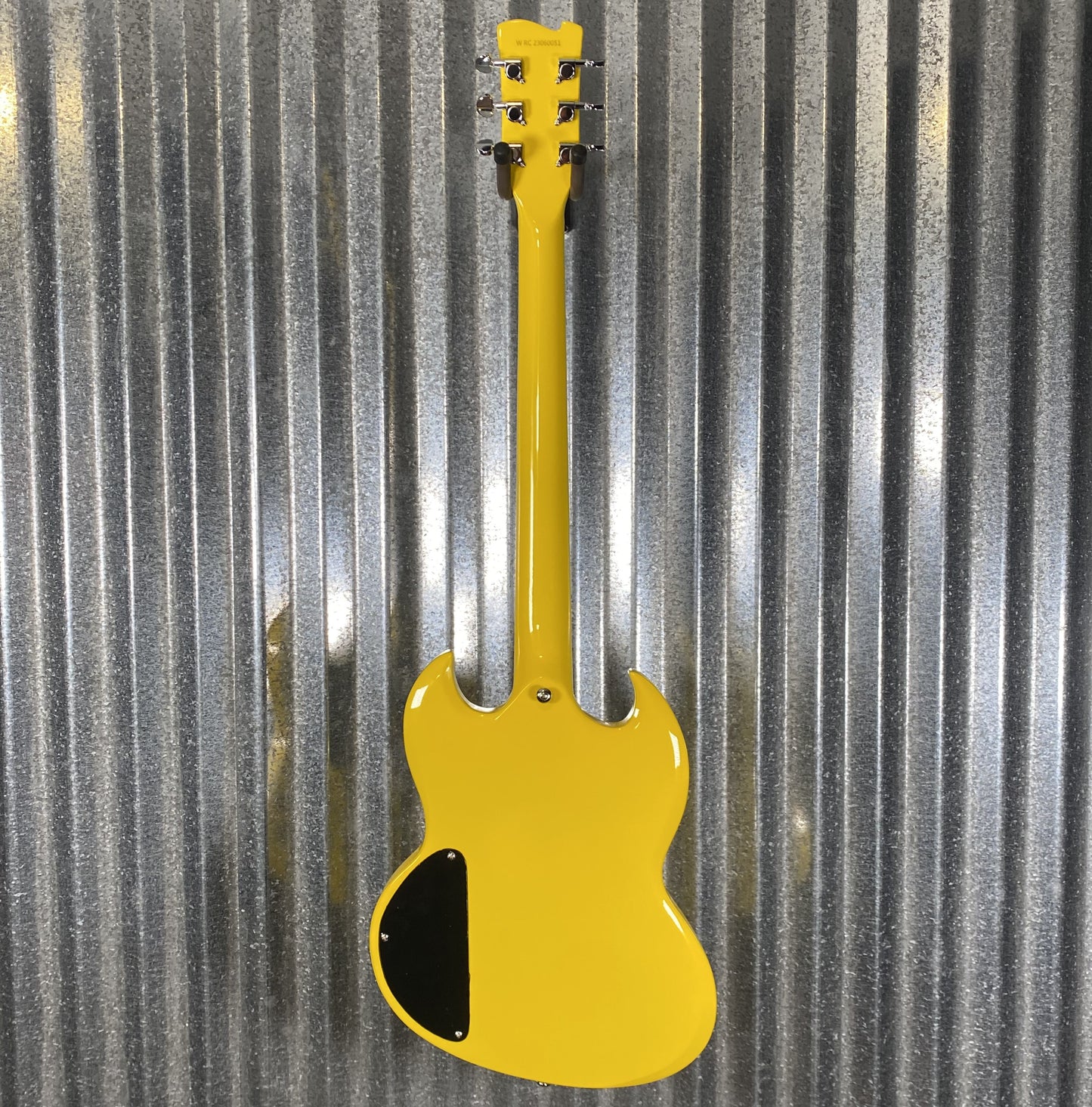 Westcreek Racer Offset SG Yellow Solid Body Guitar #0051 Used