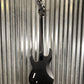 ESP LTD M-4 Black Metal Black Satin 4 String Bass LM4BKMBLKS #1895 B Stock