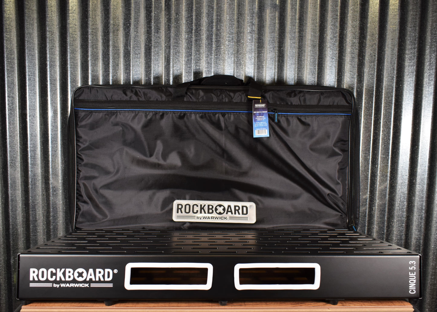 Warwick Rockboard Cinque 5.3 B Guitar Effect Pedalboard & Gig Bag