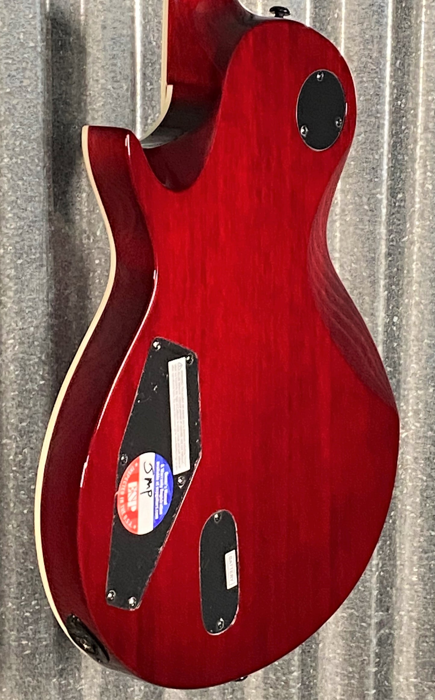 ESP LTD EC-1000 See Thru Black Cherry Guitar #0652
