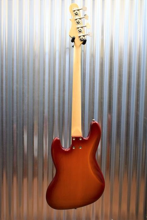 G&L Guitars USA JB 4 String Jazz Bass JB Cherryburst & Case 2016 #8148
